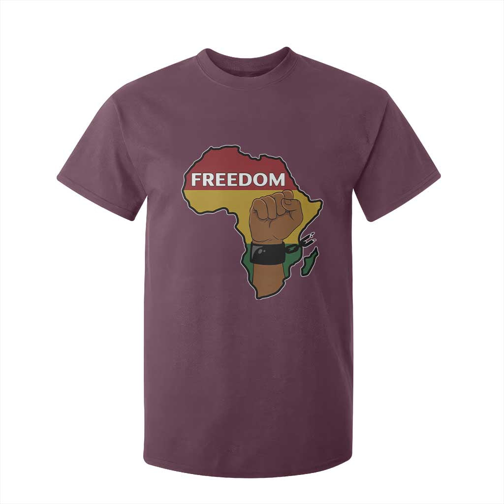 Africa Freedom Liberation Black Power T Shirt For Kid - African Pride