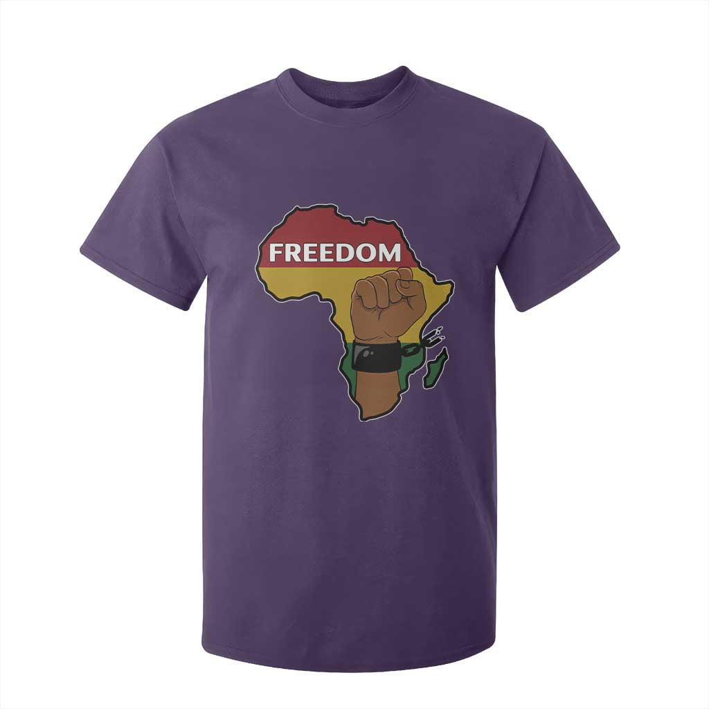 Africa Freedom Liberation Black Power T Shirt For Kid - African Pride