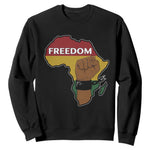 Africa Freedom Liberation Black Power Sweatshirt - African Pride