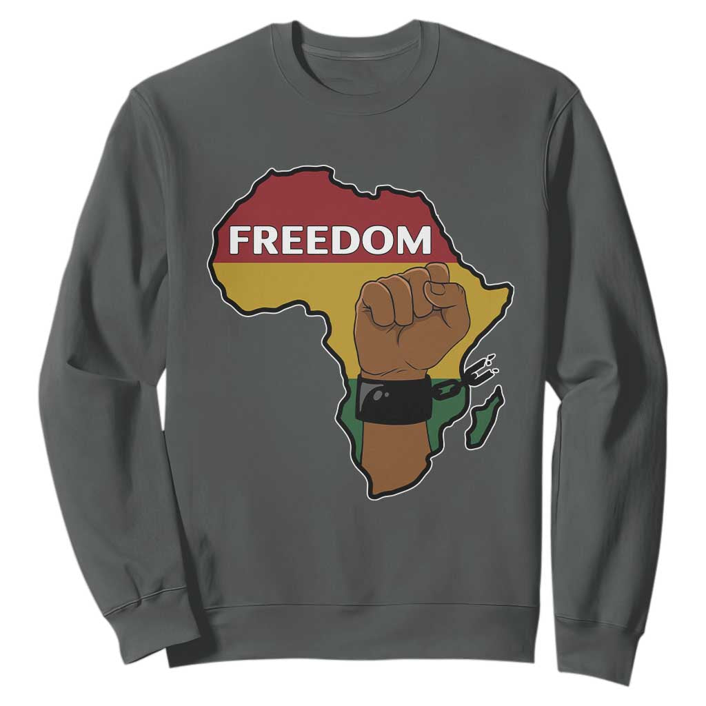 Africa Freedom Liberation Black Power Sweatshirt - African Pride