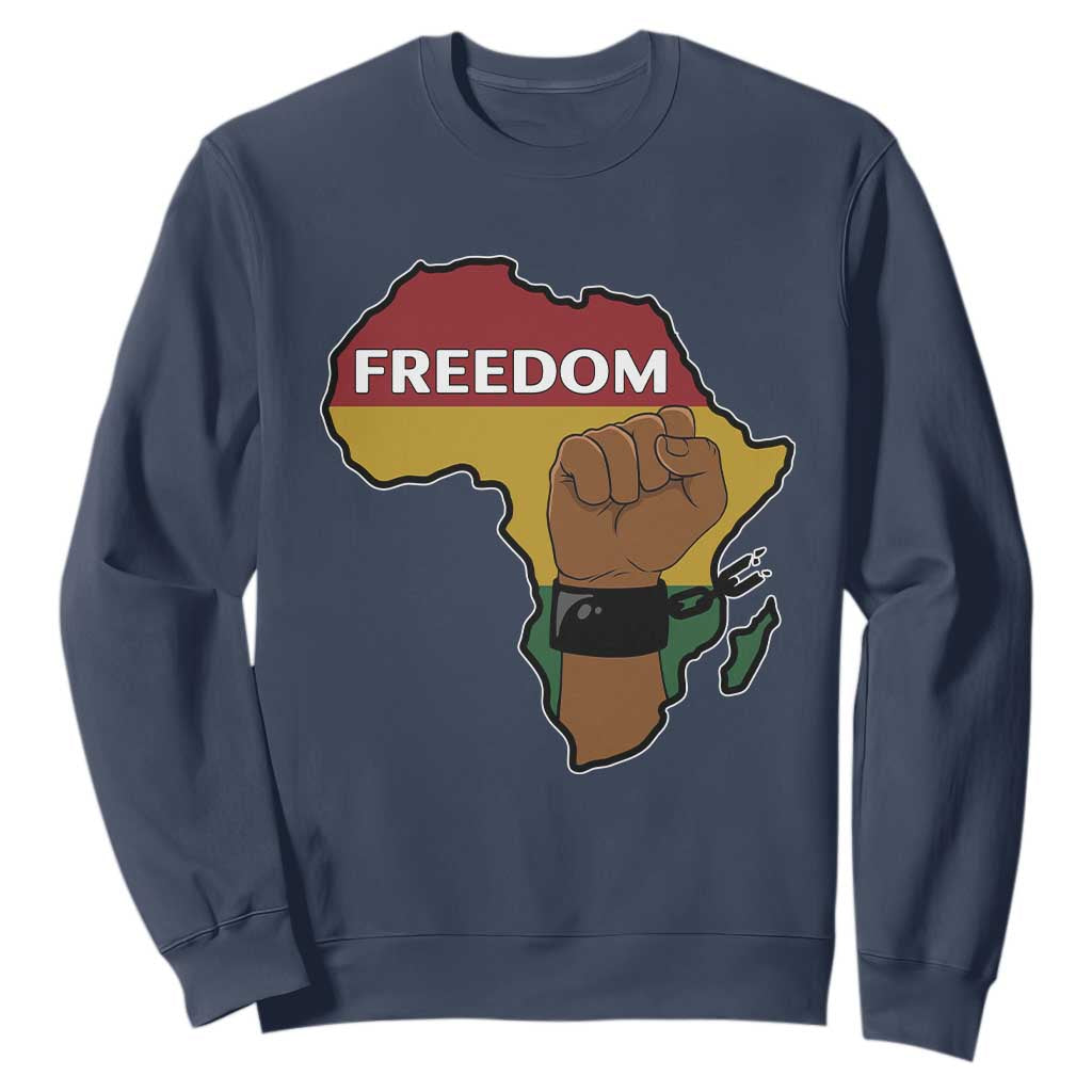 Africa Freedom Liberation Black Power Sweatshirt - African Pride