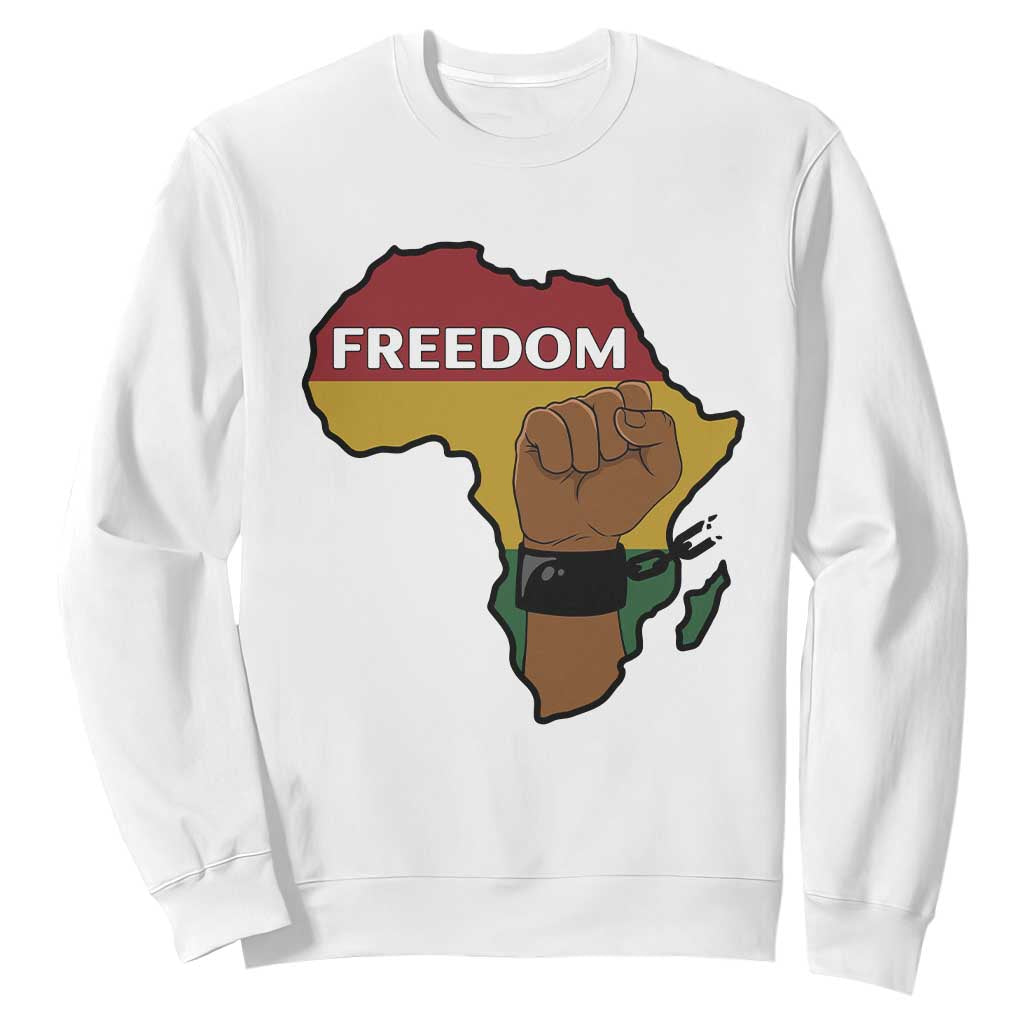 Africa Freedom Liberation Black Power Sweatshirt - African Pride