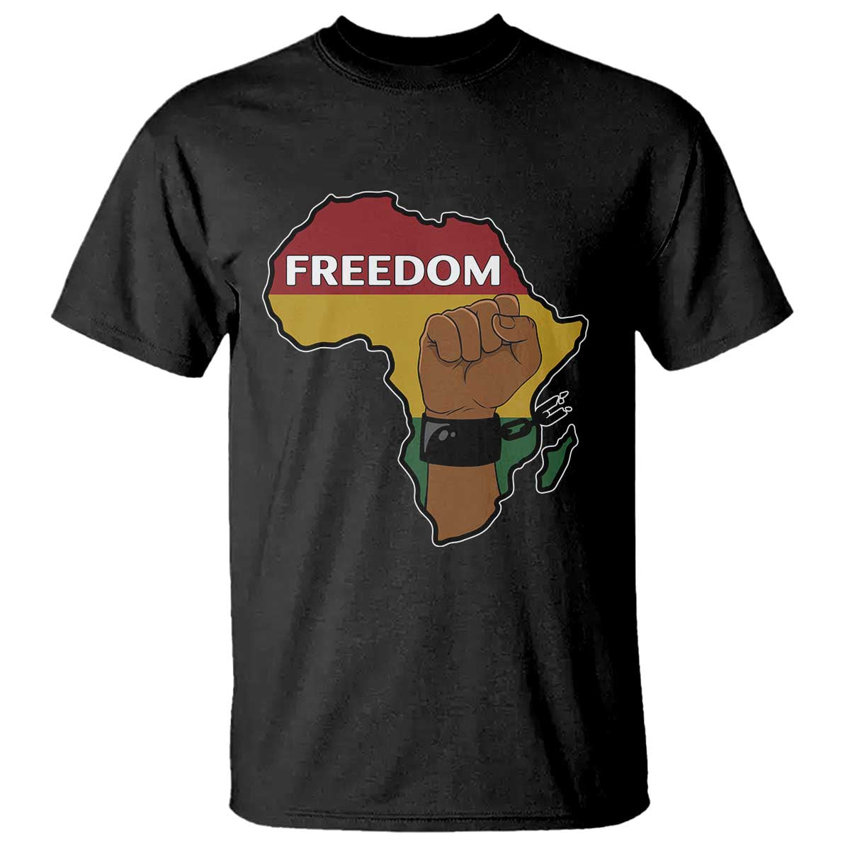 Africa Freedom Liberation Black Power T Shirt - African Pride
