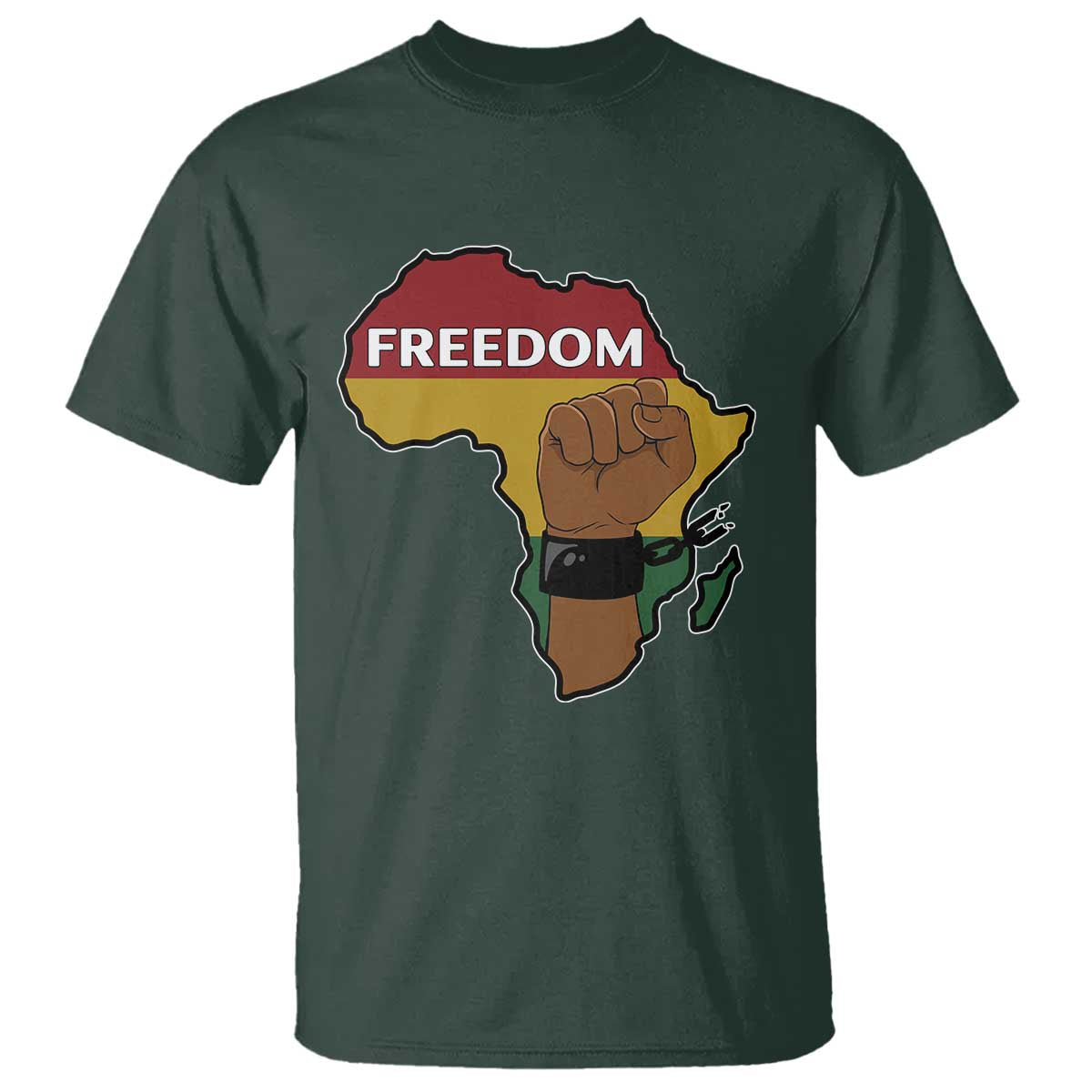 Africa Freedom Liberation Black Power T Shirt - African Pride