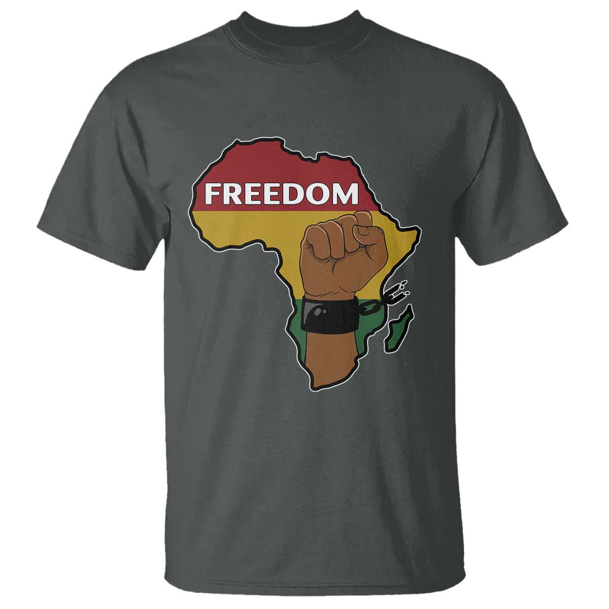 Africa Freedom Liberation Black Power T Shirt - African Pride