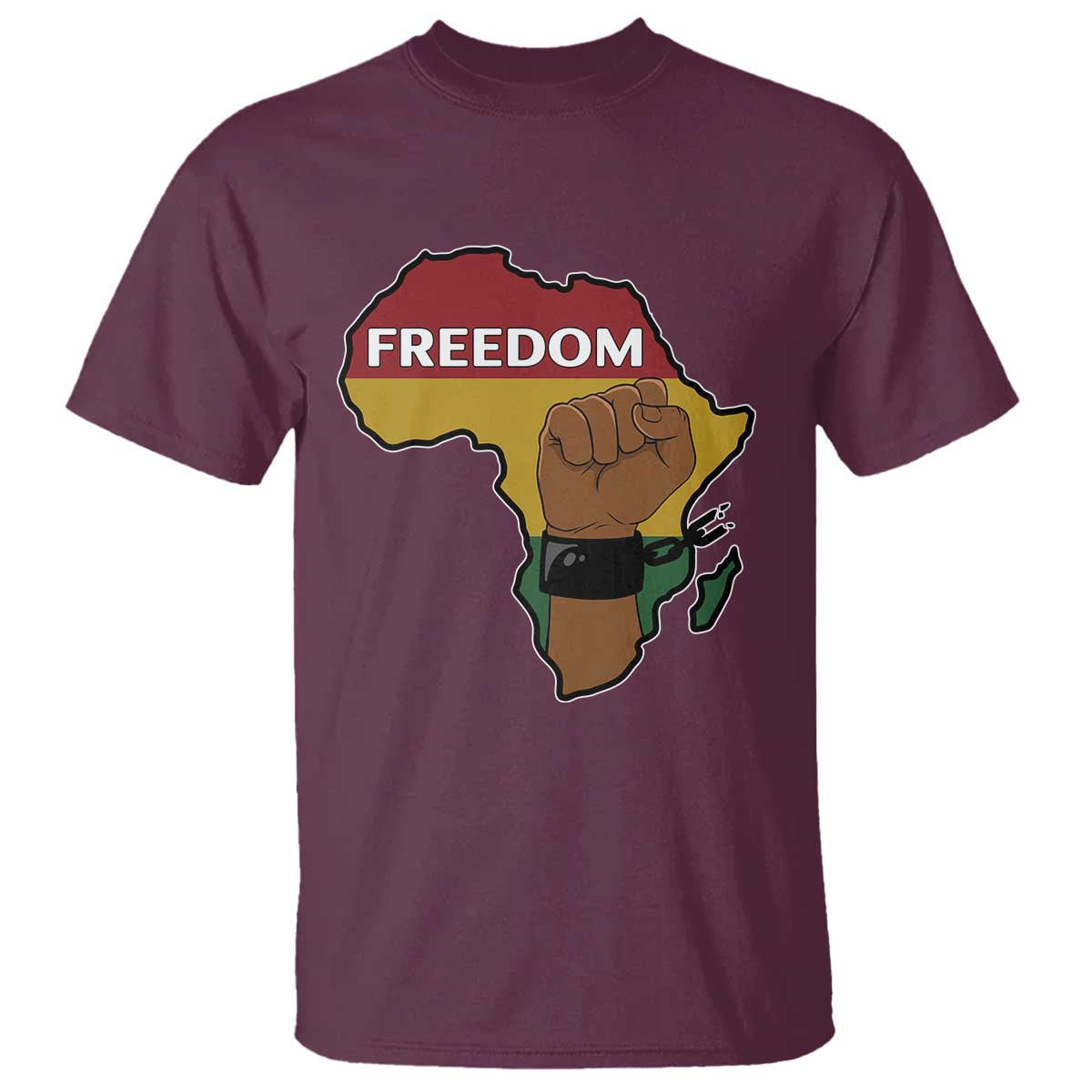 Africa Freedom Liberation Black Power T Shirt - African Pride
