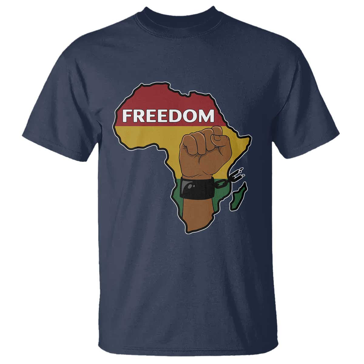 Africa Freedom Liberation Black Power T Shirt - African Pride