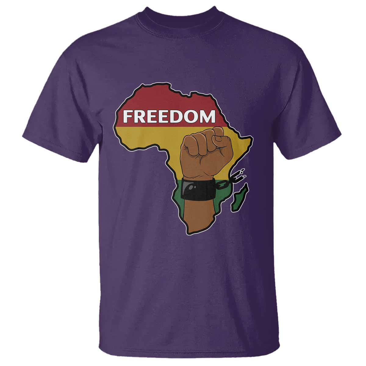 Africa Freedom Liberation Black Power T Shirt - African Pride