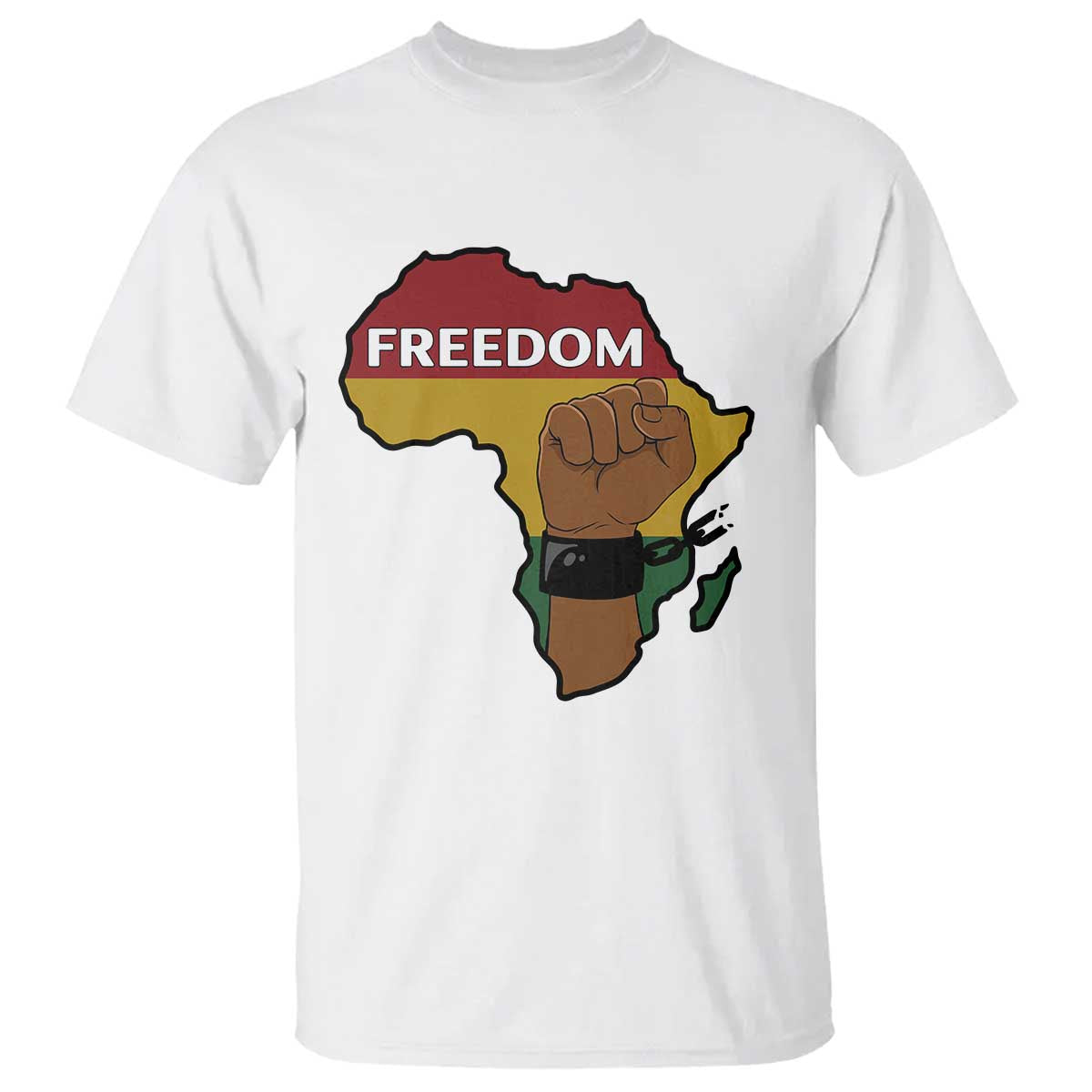 Africa Freedom Liberation Black Power T Shirt - African Pride