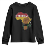Africa Freedom Liberation Black Power Youth Sweatshirt - African Pride