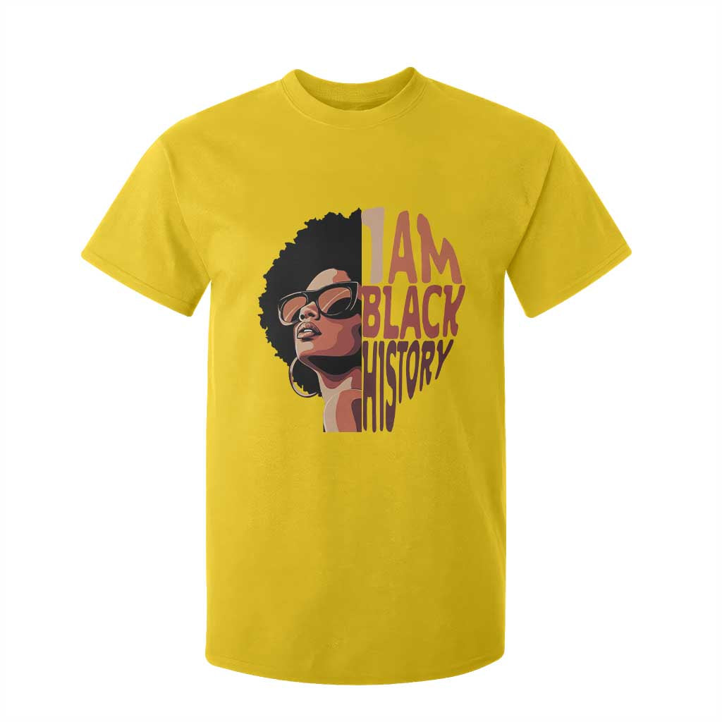 I Am Black History T Shirt For Kid African American Pride - African Pride