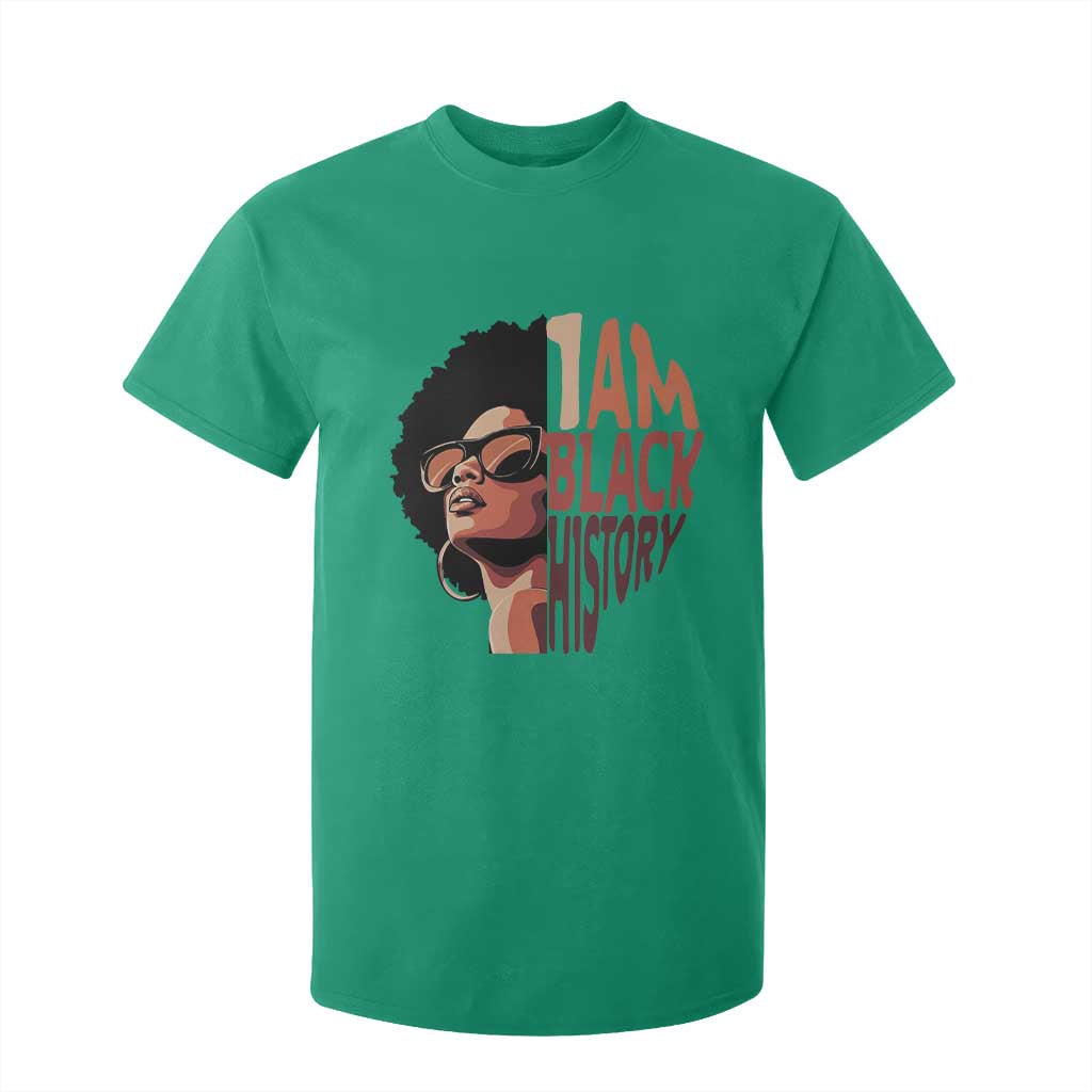 I Am Black History T Shirt For Kid African American Pride - African Pride
