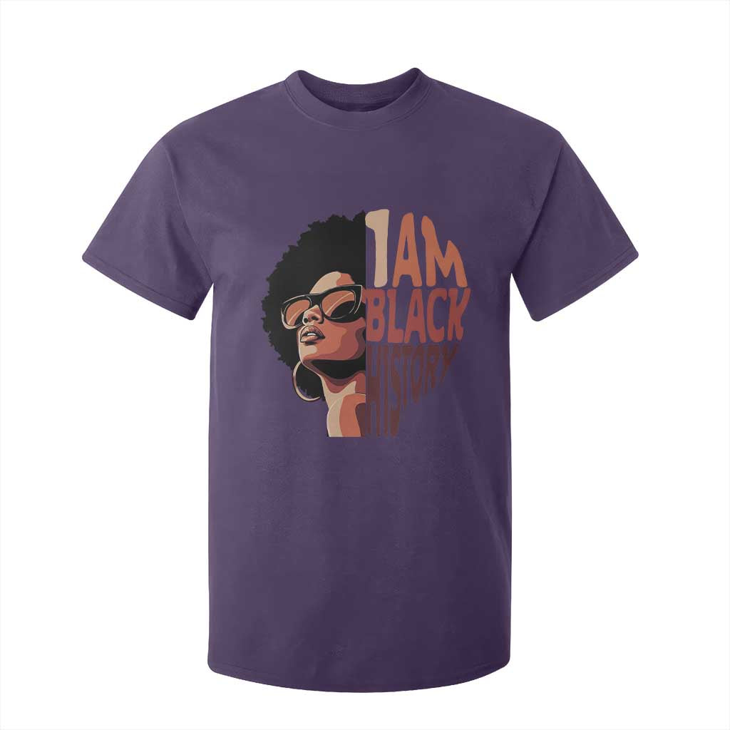I Am Black History T Shirt For Kid African American Pride - African Pride