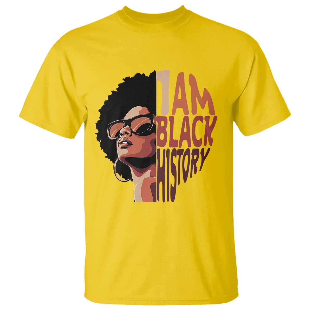 I Am Black History T Shirt African American Pride - African Pride