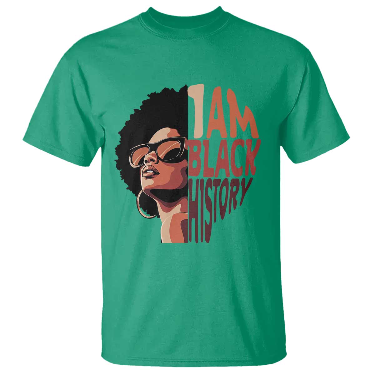 I Am Black History T Shirt African American Pride - African Pride