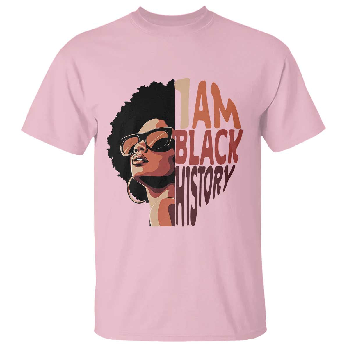 I Am Black History T Shirt African American Pride - African Pride