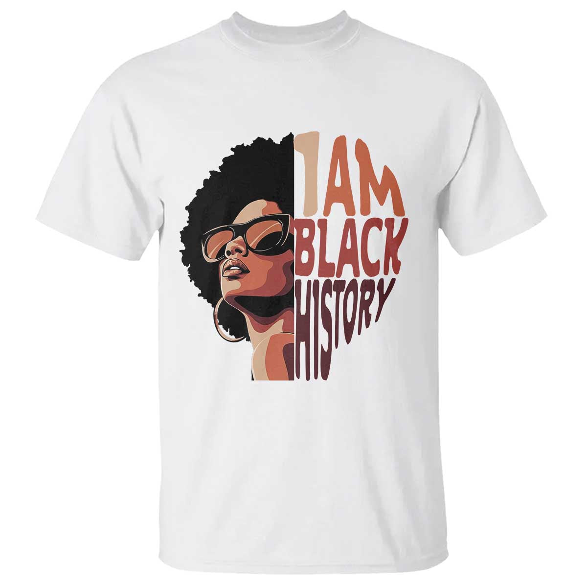 I Am Black History T Shirt African American Pride - African Pride