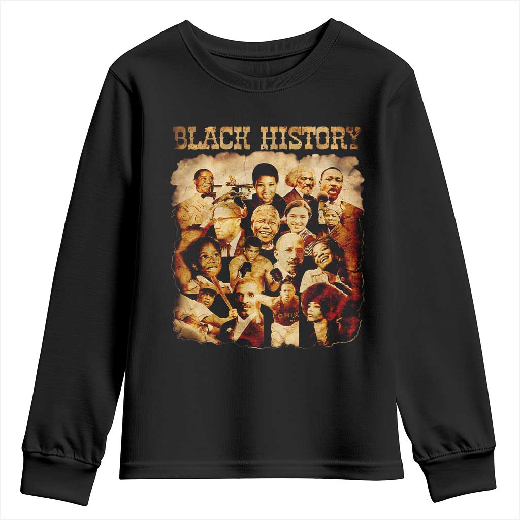 Black History Month Youth Sweatshirt African American Pride - African Pride