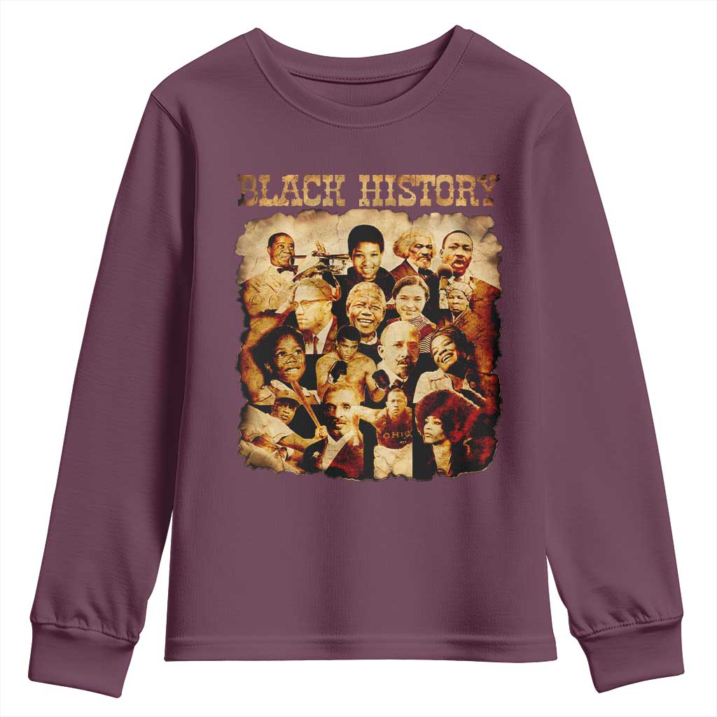 Black History Month Youth Sweatshirt African American Pride - African Pride