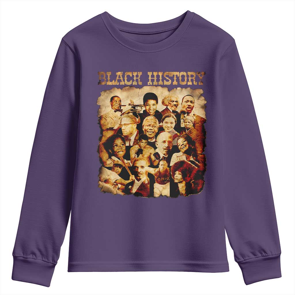 Black History Month Youth Sweatshirt African American Pride - African Pride