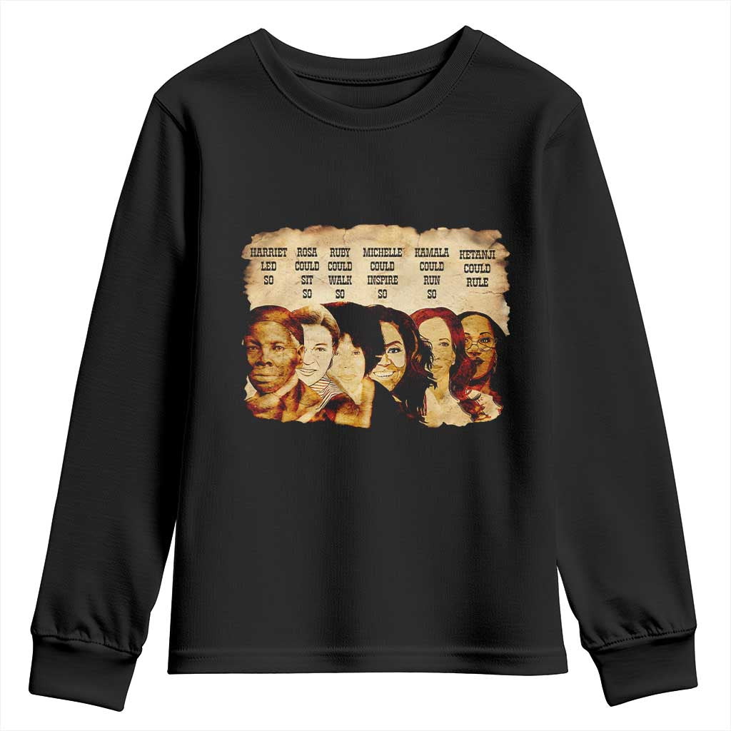 Black History Month Youth Sweatshirt African American Women Pride - African Pride