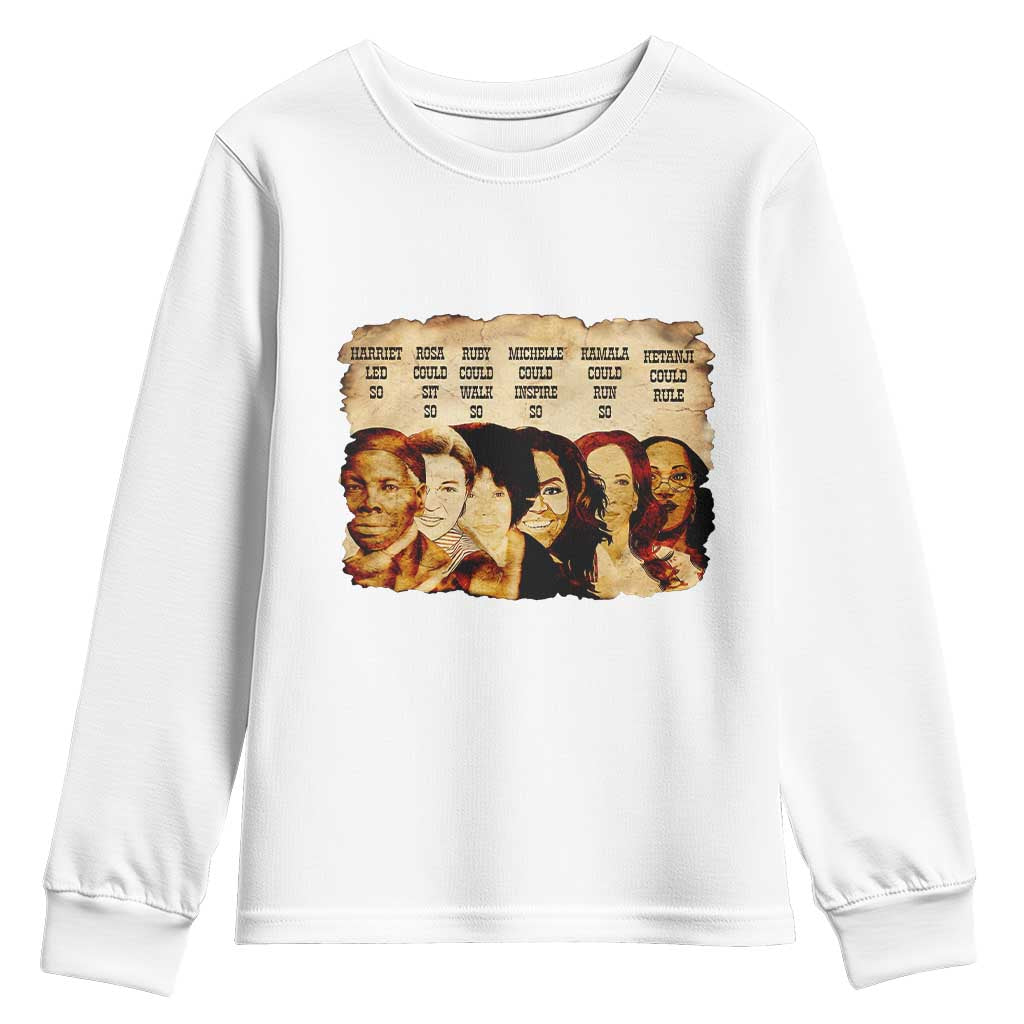 Black History Month Youth Sweatshirt African American Women Pride - African Pride
