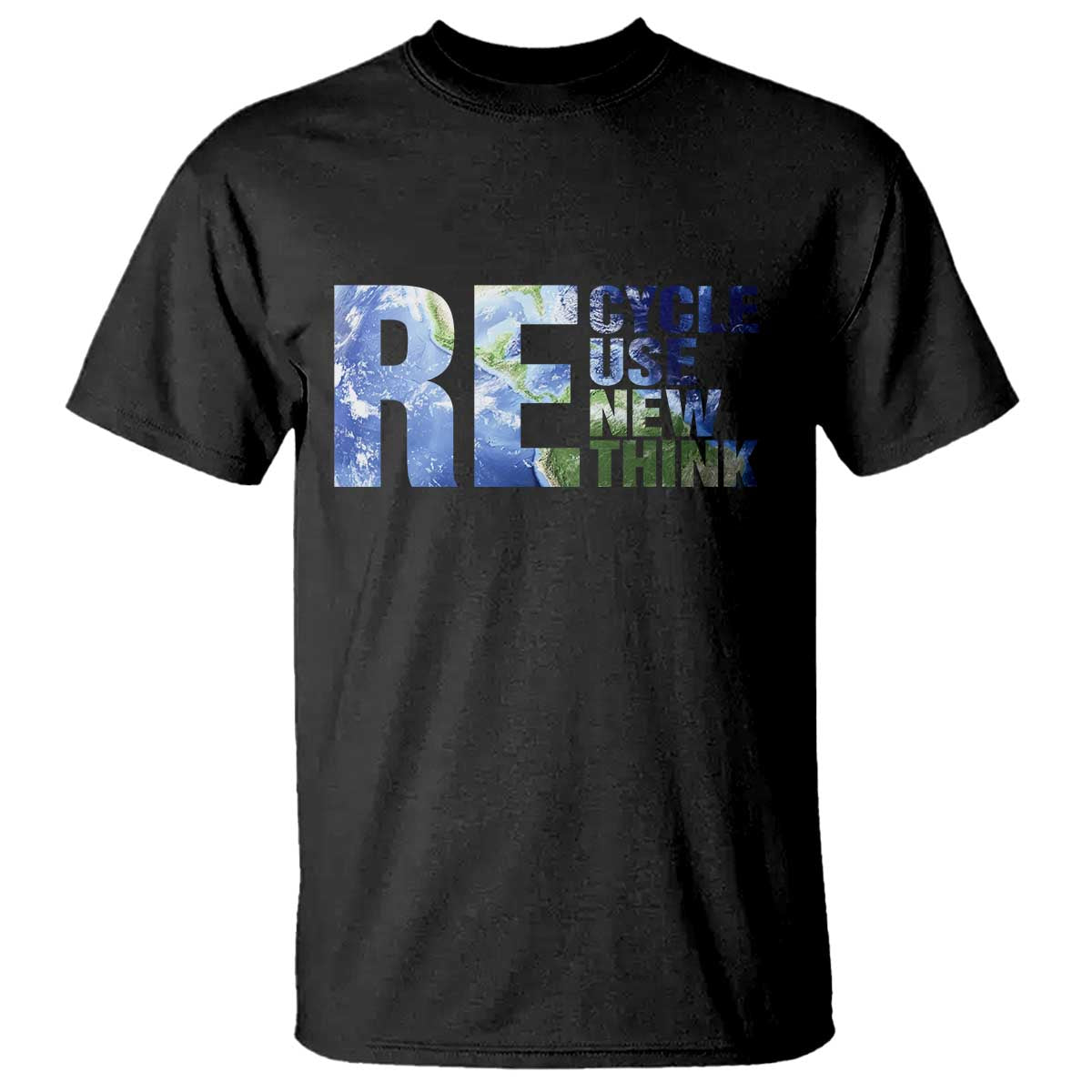 Earth Day T Shirt Recycle Reuse Renew Rethink