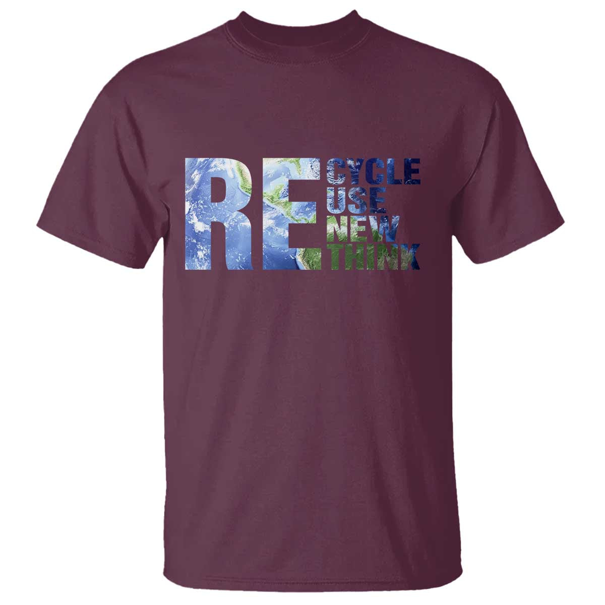 Earth Day T Shirt Recycle Reuse Renew Rethink