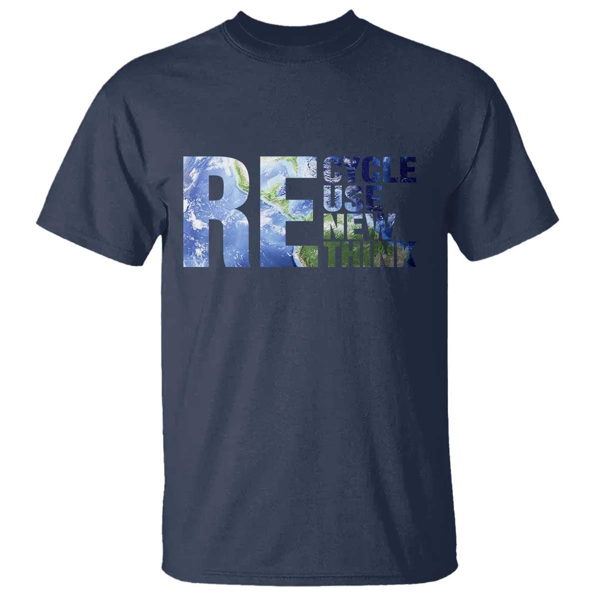 Earth Day T Shirt Recycle Reuse Renew Rethink