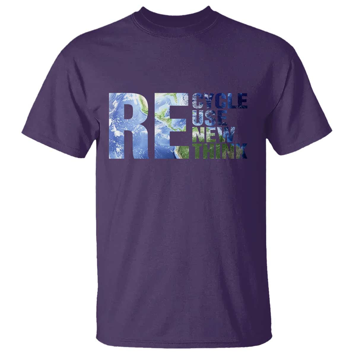 Earth Day T Shirt Recycle Reuse Renew Rethink