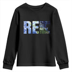 Earth Day Youth Sweatshirt Recycle Reuse Renew Rethink