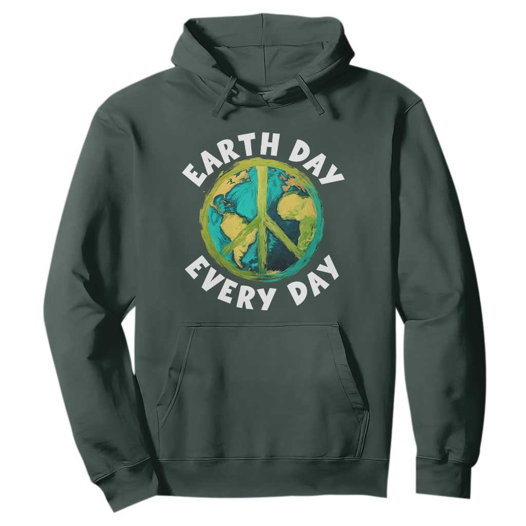 Earth Day Everyday Hoodie Peace Sign Nature Lover