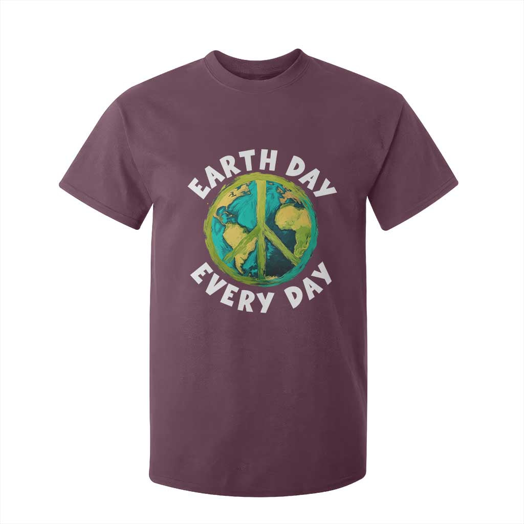 Earth Day Everyday T Shirt For Kid Peace Sign Nature Lover