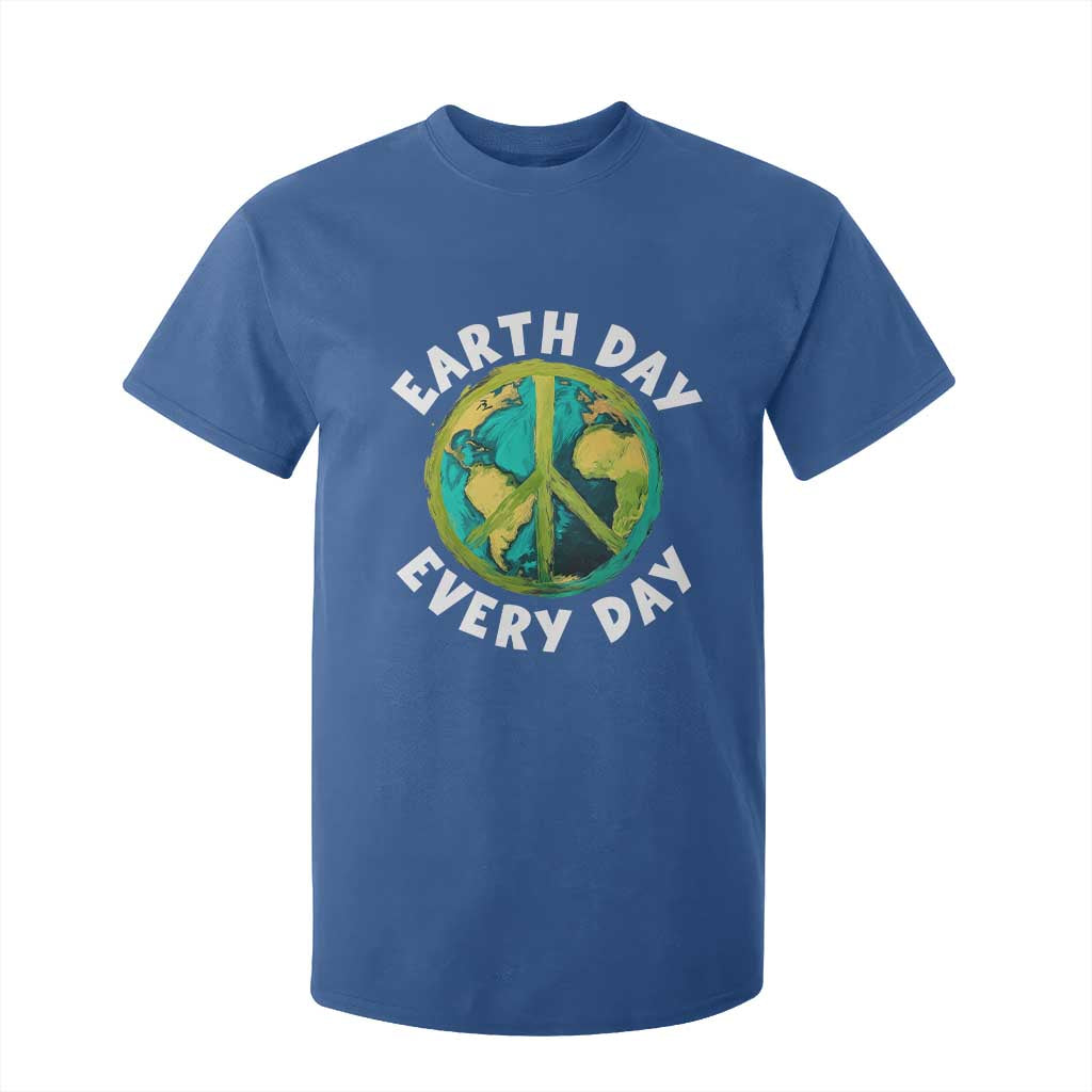 Earth Day Everyday T Shirt For Kid Peace Sign Nature Lover