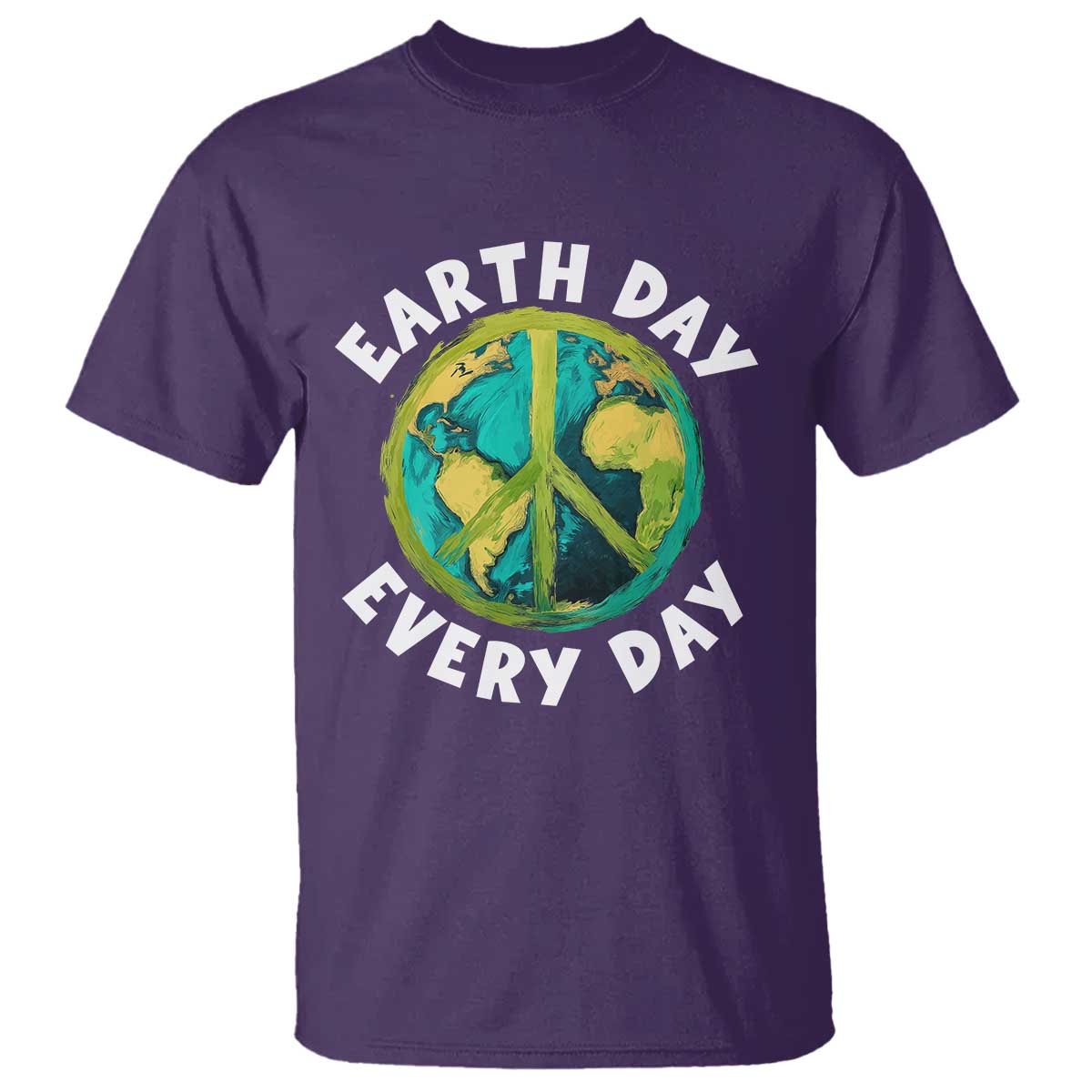Earth Day Everyday T Shirt Peace Sign Nature Lover