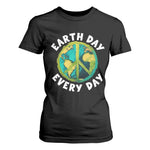 Earth Day Everyday T Shirt For Women Peace Sign Nature Lover