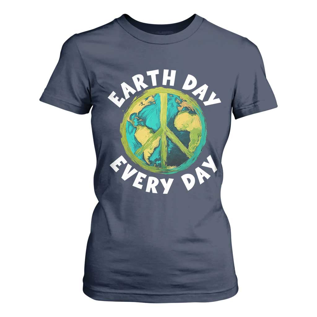 Earth Day Everyday T Shirt For Women Peace Sign Nature Lover