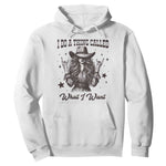 Black Cowgirl Hoodie I Do A Thing Called What I Want