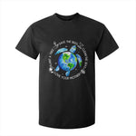 Earth Day Sea Turtle T Shirt For Kid Save Bees Plant Trees Clean Seas Environmentalist