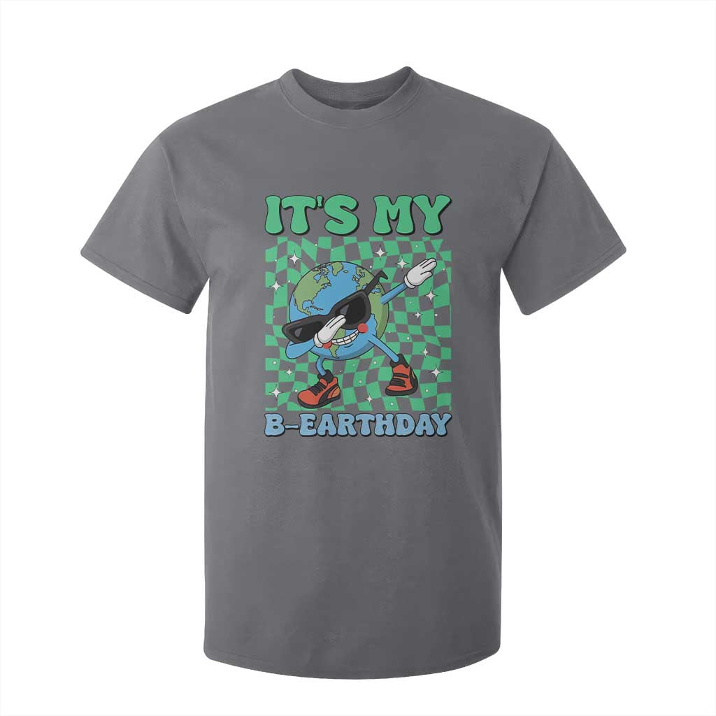 Funny Earth Day T Shirt For Kid Its My B-Earthday