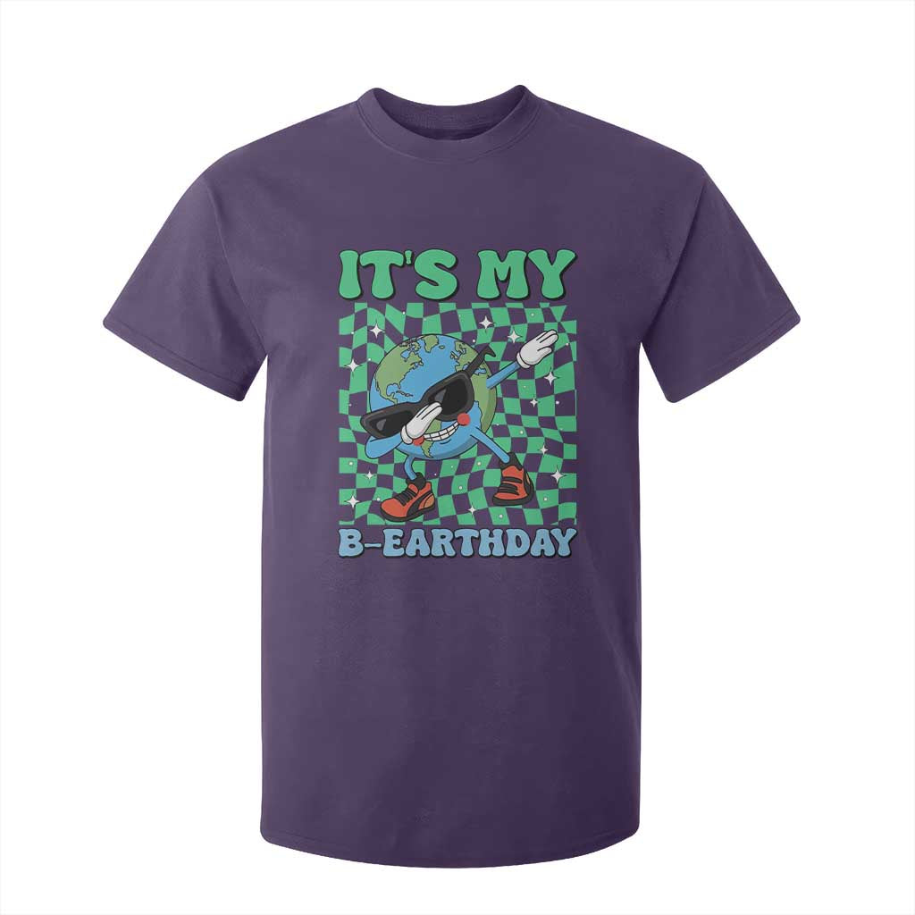 Funny Earth Day T Shirt For Kid Its My B-Earthday