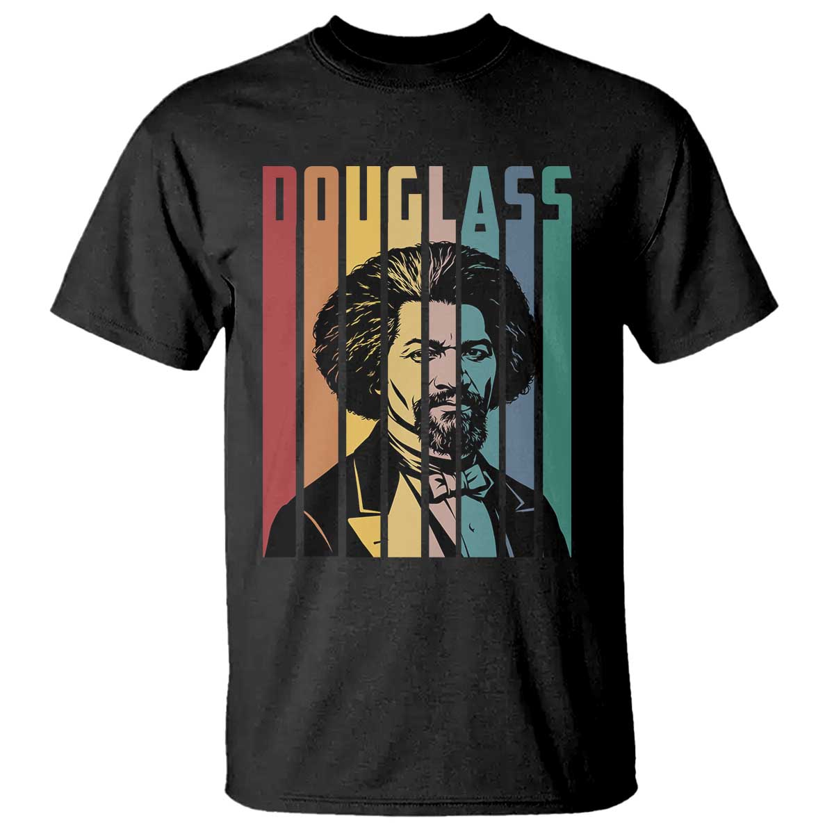 Frederick Douglass T Shirt American Black History - African Pride