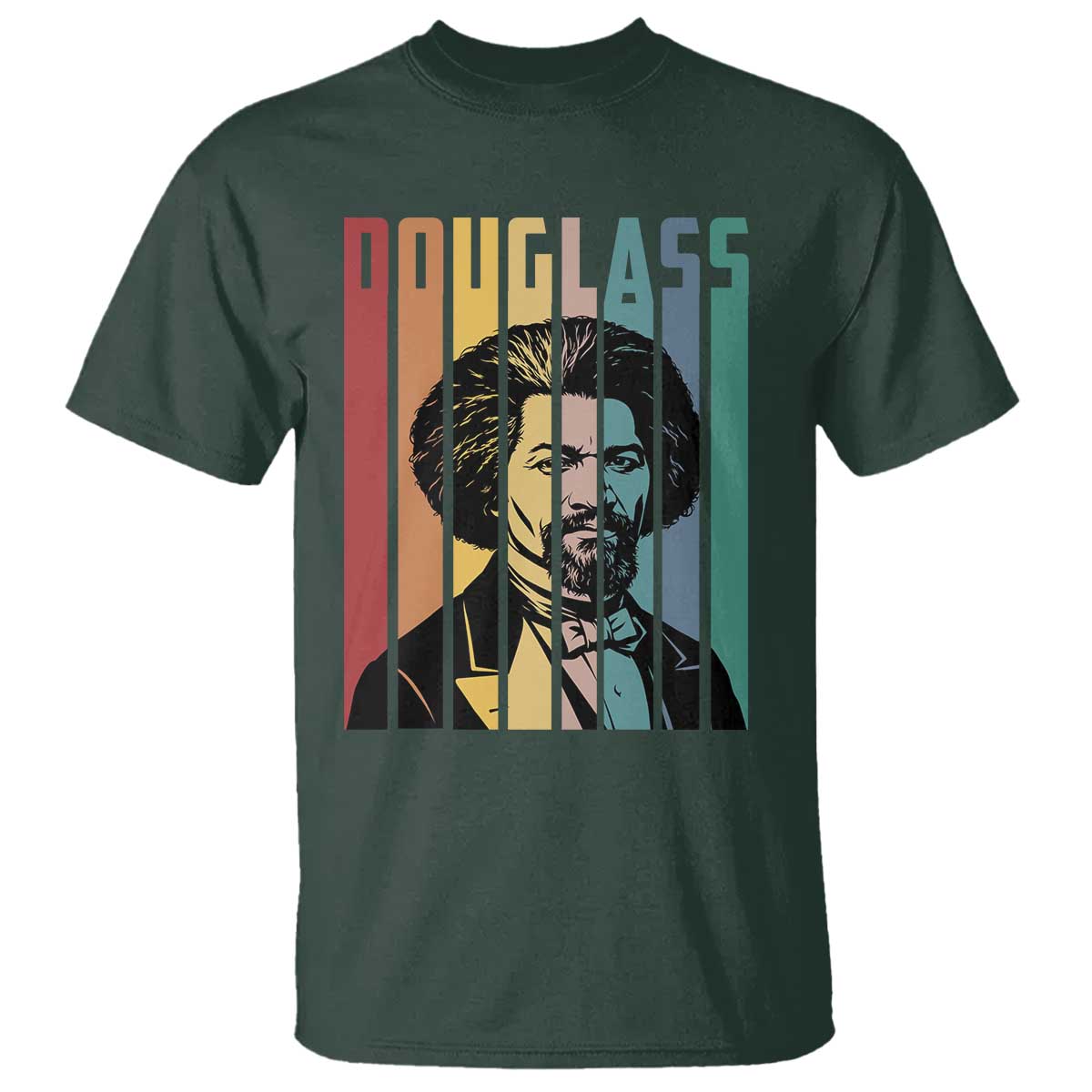 Frederick Douglass T Shirt American Black History - African Pride