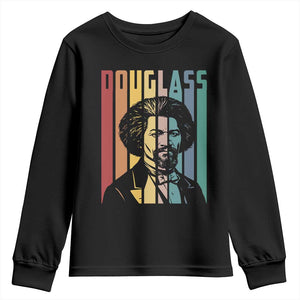 Frederick Douglass Youth Sweatshirt American Black History - African Pride