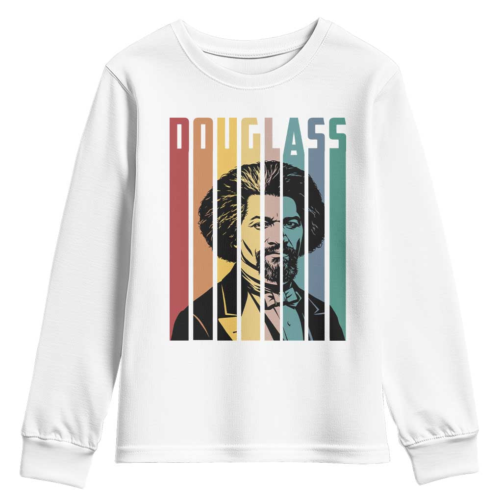 Frederick Douglass Youth Sweatshirt American Black History - African Pride