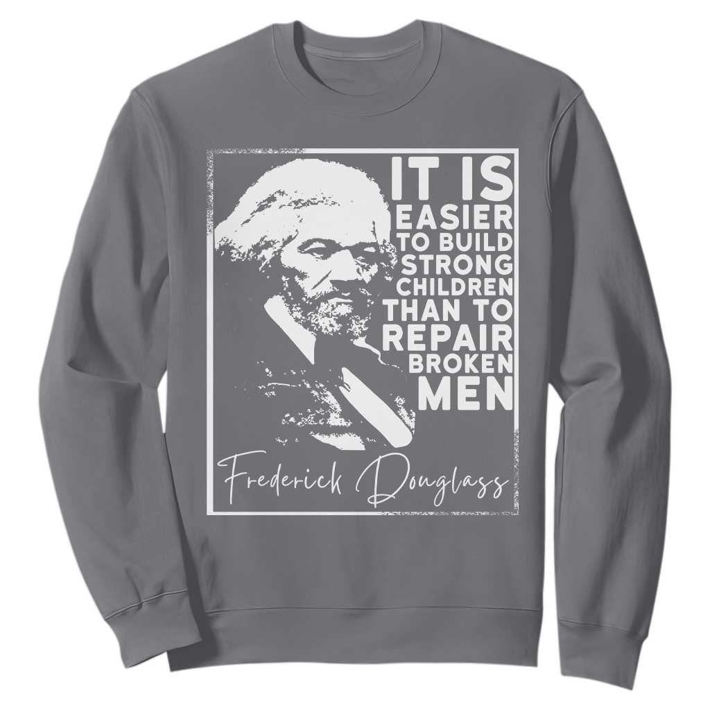 Frederick Douglass Quote Sweatshirt Black History Month - African Pride