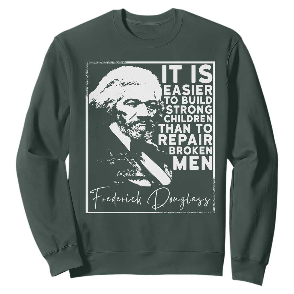 Frederick Douglass Quote Sweatshirt Black History Month - African Pride