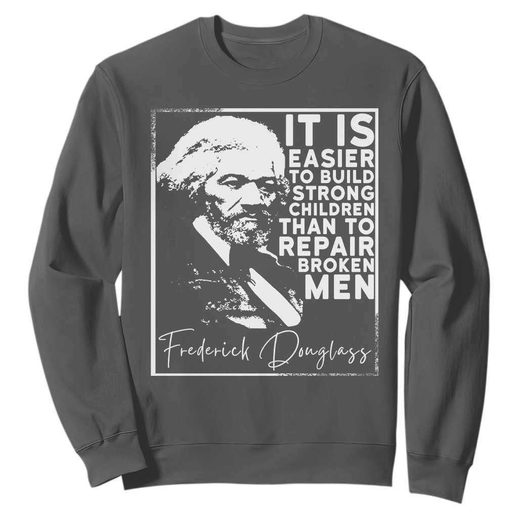 Frederick Douglass Quote Sweatshirt Black History Month - African Pride