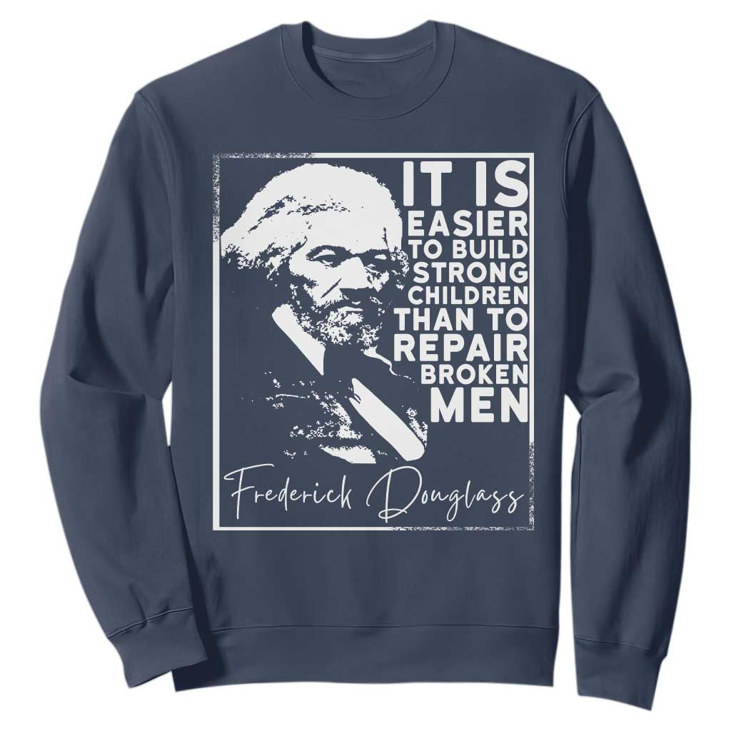 Frederick Douglass Quote Sweatshirt Black History Month - African Pride