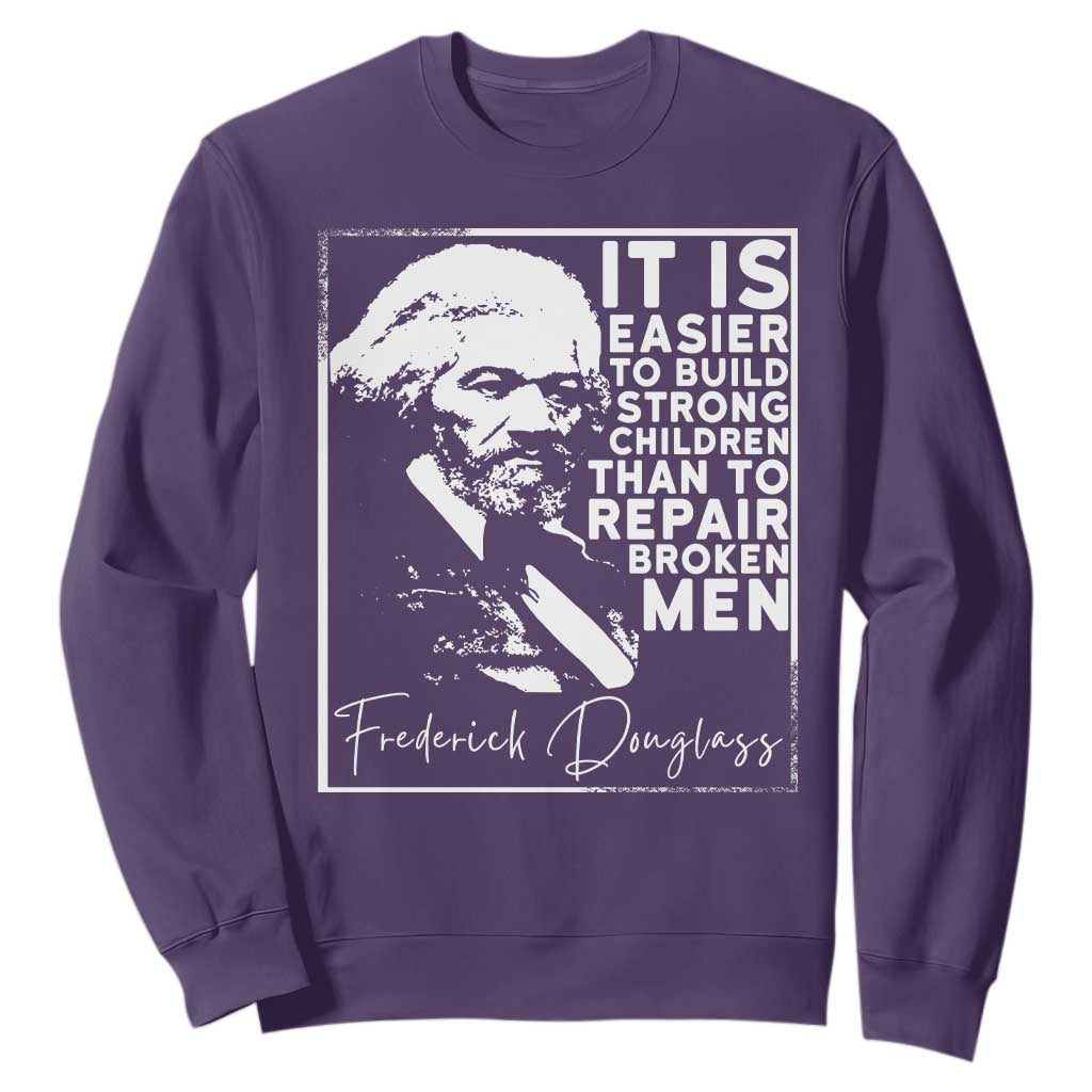 Frederick Douglass Quote Sweatshirt Black History Month - African Pride